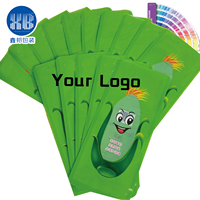 Sacs en plastique PET/PE de qualité alimentaire à trois côtés scellés pour l'emballage du maïs, couleur personnalisée, impression personnalisée pour l'emballage alimentaire.