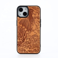 2023 accessoires mobiles en bois couverture de téléphone pour Iphone 14 15 Pro Max étui personnalisé concepteur coque de téléphone