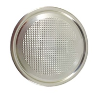 Couvercle à anneau facile à ouvrir en aluminium recyclable de qualité alimentaire, anti-fuite et anti-enfants, pour canettes