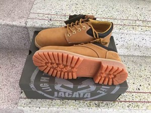<span class=keywords><strong>Botas</strong></span> Marrones Hechas de Cuero Vacuno de Primera Calidad, <span class=keywords><strong>Botas</strong></span> <span class=keywords><strong>Martin</strong></span> Casuales para Hombre y Mujer, Diseño Antideslizante - Product Image 5