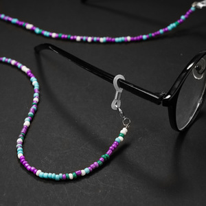 C & J Yanye Masque Chaîne Coloré Acrylique Perlé Lunettes Sangle Corde Accessoires Anti-Perdu Lanière <span class=keywords><strong>Porte</strong></span>-Lunettes Chaîne pour Femmes - Product Image 6
