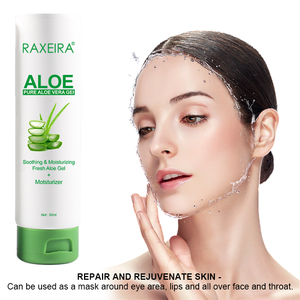 Gel Exfoliante, Calmante e Hidratante de <span class=keywords><strong>Aloe</strong></span> Vera 100% <span class=keywords><strong>Puro</strong></span> y Orgánico para el Rostro, para Todo Tipo de Piel, Unisex, Marca Privada, Venta al Por Mayor - Product Image 5