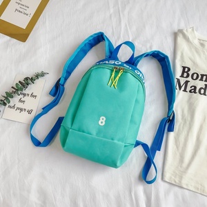 Custom Cheap Kindergarten Mini Sports <strong>Personalised</strong> Logo Printed Polyester Soft Kids <strong>Backpack</strong> - Product Image 4