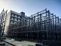 Scaffalatura Industriale 3D in Acciaio Rinforzato Premium, Antiruggine, ad Alta Capacità di Carico, Certificata CE