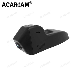 Caméra de tableau de bord <span class=keywords><strong>4K</strong></span> à double objectif sans écran Conception Dvr de voiture Caméra de tableau de bord à double objectif avant et arrière sans écran avec Wifi pour Cadillac <span class=keywords><strong>XT4</strong></span> - Product Image 1
