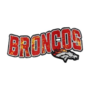 Tùy Chỉnh <span class=keywords><strong>Sequin</strong></span> Rhinestone NFL Đội Thêu Các Bản Vá Lỗi Bán Buôn Vibrant Long Lanh Logo Cho Bóng Đá Fan Áo Khoác Mũ Túi - Product Image 5