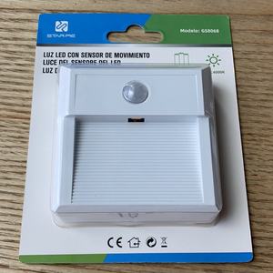 Battery Powered Motion <b>Sensor</b> <b>LED</b> Night <b>Light</b> Wall Mount Auto ON/OFF Lamp for Closet Stair Bathroom - Product Image 5