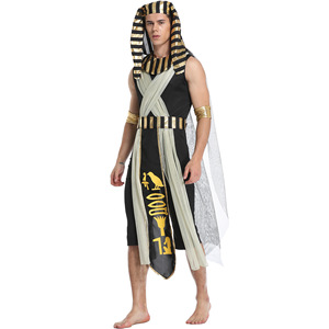Nuevo Egipto Faraón Pareja Ropa Reina <span class=keywords><strong>Egipcia</strong></span> <span class=keywords><strong>Disfraz</strong></span> Cleopatra Faraón Disfraces <span class=keywords><strong>de</strong></span> Halloween Mito Diosa Cosplay Vestido <span class=keywords><strong>de</strong></span> Fiesta - Product Image 5