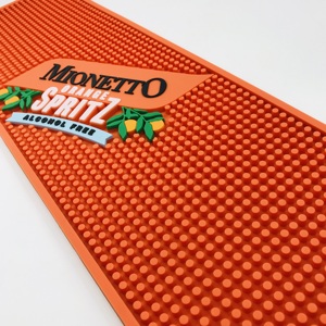 Tapete de Bar de PVC de Lujo, <span class=keywords><strong>Precio</strong></span> de Fábrica Budweise, Accesorios de Bar con Logotipo Personalizado, Tapete de Goma Suave Ecológico para Uso en Exteriores Certificado - Product Image 5
