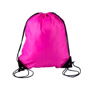 Fashionable Sports <b>Drawstring</b> <b>Backpack</b> with Polyester Lining Waterproof Cinch Sack Storage Bags for School Gym Travel - Product Image 6