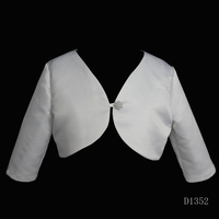 Manteau pour enfants à manches longues D1352, décoré de boutons en perles et diamants, veste châle