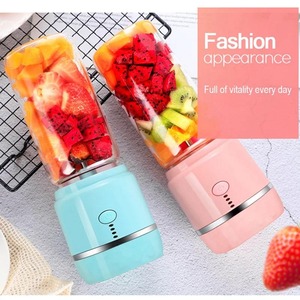 Nuevo Exprimidor de Frutas Eléctrico Portátil, Inalámbrico, Recargable por USB, 6 Cuchillas, Mini Batidora Multifunción, Máquina para Hacer Smoothies de Verano - Product Image 1