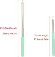 Outil d'aide pour bracelets, support rétractable pour fermoirs de colliers, crochet de fixation rapide