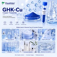 Poudre de GHK-Cu, Tripeptide de Cuivre-1, Peptide de Cuivre Bleu, Matière Première Cosmétique, Vente en Gros