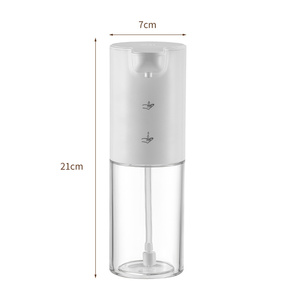 Nouveau distributeur automatique de savon moussant sans contact, distributeurs rechargeables par USB, distributeur de savon à capteur réglable à 2 niveaux pour salle de bain - Product Image 6