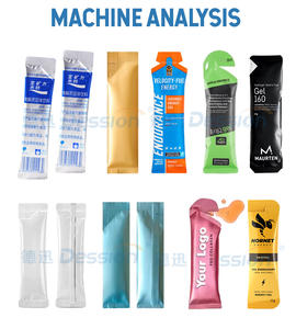 Offres Spéciales machine à ensacher de bâton de poudre d'électrolyte de forme spéciale personnalisée avec scellant automatique de remplissage de dispositif de codage de déchirure facile - Product Image 2