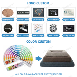 Diseño único de lujo blanco Boucle tela perro cama Boucle mascota cachorro gato cama soporte <span class=keywords><strong>OEM</strong></span> y ODM - Product Image 6