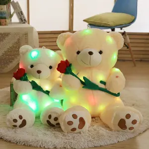 New Design Soft Birthday Gift Very Beautiful large Led Light up Teddy Bear