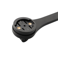 Bracket Holder Komputer Sepeda Road Bike Terintegrasi Aero Handlebar Out Front dari Aluminium untuk Garmin Bryton Wahoo