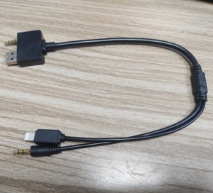 เครื่องเสียงรถยนต์3.5มม.AUXเสริมสายสำหรับHyundai KIA <span class=keywords><strong>Iphone</strong></span> 5 6 <span class=keywords><strong>6S</strong></span> 7 7S - Product Image 5