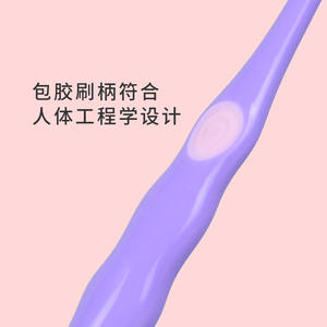 Brosse à dents mignonne en forme de patte de chat pour enfants, poils doux, tête de brosse de 19 mm, couleurs personnalisables, usage domestique - Product Image 4