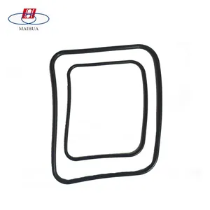 Good Quality Customized Size Solid Gasket Ring/Silicone Rubber Seal Rings For Outdoor Lighting