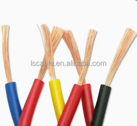 Free Sample Zr RVS 2X1.5 Stranded PVC Electrical Wire Twisted Pair Cable for Industrial & Building Use