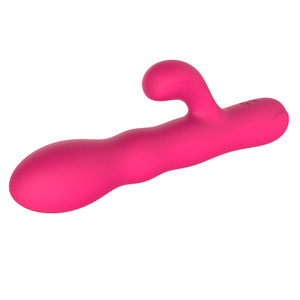 Vibrador de Conejo Telescópico con Vibración, Estimulador de Punto G y Clítoris, Silicona, Doble Estimulación, Impermeable, Juguete Sexual <span class=keywords><strong>para</strong></span> Mujeres - Product Image 6