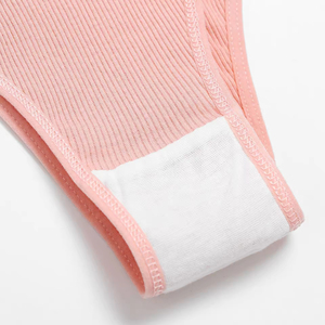 سراويل داخلية نسائية قطنية من FINETOO، ملابس داخلية مثيرة منخفضة الخصر مصنوعة من الكروشيه، سراويل داخلية نسائية قصيرة - Product Image 5