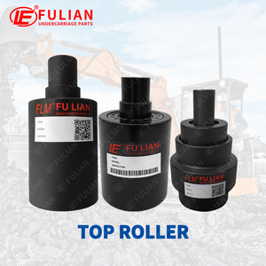 Piezas del Tren de Rodaje de Miniexcavadora: Rodillo Guía, Grupo de Orugas de Acero, Piñón, Oruga de Goma, Rodillo Inferior, Rodillo Portador para Daewoo <span class=keywords><strong>Doosan</strong></span> - Product Image 4