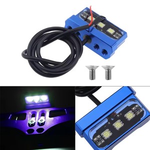 Motosiklet Plaka Işığı LED Mini 12 V CNC Alüminyum Alaşımlı Su Geçirmez Arka Kuyruk Motosiklet Işık Plaka için - Product Image 6