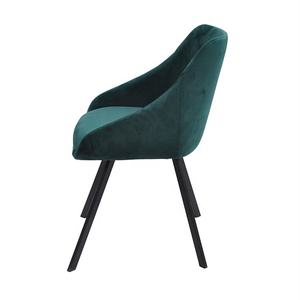 Silla de Comedor Moderna de Tela de Terciopelo con Patas de Metal, Muebles para el Hogar, <span class=keywords><strong>Precio</strong></span> Económico al por Mayor, Gran Venta - Product Image 3