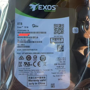 ฮาร์ดดิสก์ Exos ST8000NM0055 ST8000NM000A ST8000NM017B ความจุ 8TB 512e 256MB ขนาด 3.5 นิ้ว สำหรับเซิร์ฟเวอร์ - Product Image 1