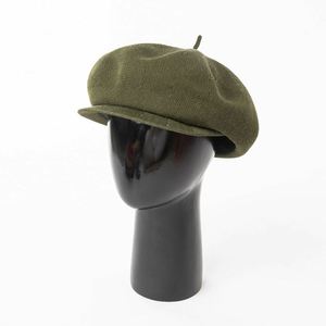 Wholesale Spring Summer New Arrival Outdoor Breathable Knitted Sun <b>Hat</b> Women Men Newsboy Cap Polyester Beret <b>Hats</b> - Product Image 6