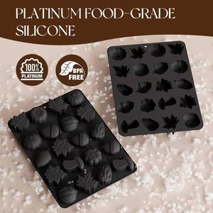 MUYULINS Factory can customize 6/20 cavity pine <b>cone</b> molds, LFGB non-stick BPA Free silicone mousse cake <b>chocolate</b> molds - Product Image 4