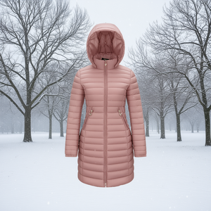 HDJ Women's <b>Lightweight</b> Cotton SAC-606 Women Plus Size <b>Coat</b> Jacket - Product Image 3