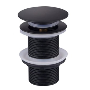 Thiết kế hiện đại vàng đồng bồn rửa lưu vực chất thải cống pop-up <span class=keywords><strong>drainer</strong></span> tràn nhà máy mạ crôm phòng tắm phù hợp drainers - Product Image 4