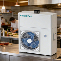 Refroidisseur d'air industriel électrique FREEAIR pour la maison, économie d'énergie, 850-1200m³/h, montage sur conduit, cuisine, 2700W, avec minuterie