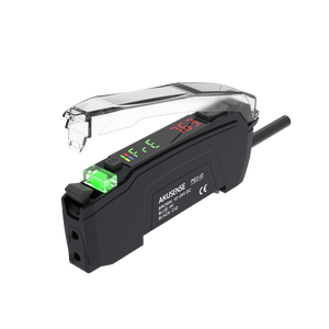 Amplificador de fibra de señal óptica serie Akusense PE2 a través de haz Difusivo IO-Link NPN PNP Sensor óptico de salida - Product Image 1