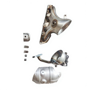 Colector de escape delantero de acero inoxidable YUEYANG de ajuste directo con convertidor catalítico para Nissan Kicks Euro V Gasolina, reemplazo 1 - Product Image 1