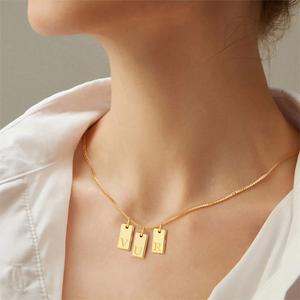 Luxury Tiny Alphabet Charm <b>Cross</b> Border Multi Exclusive Low Minimum Order E-coating Protection Accurate Precision Stamped Detail - Product Image 3