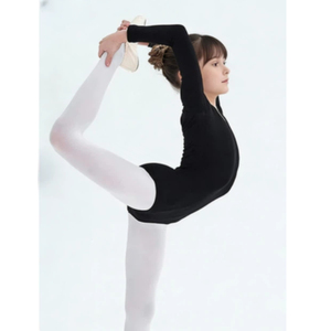 Maillot de <span class=keywords><strong>Ballet</strong></span> para Niñas, Manga Larga, Mezcla de Algodón, Traje de Danza para Gimnasia - Product Image 4