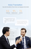 Dispositif de traduction multilingue T16 AI, 138 langues, longue durée de vie de la batterie, traduction hors ligne, enregistrement vocal et photo, traducteur intelligent en anglais