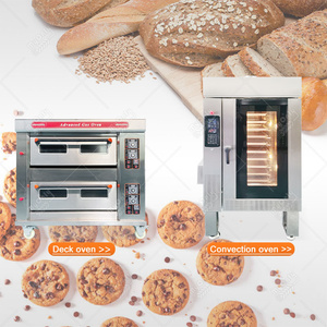 MY Commercial Diesel 36 Tray Cookie Bread Four rotatif à air chaud au gaz pour la boulangerie - Product Image 6