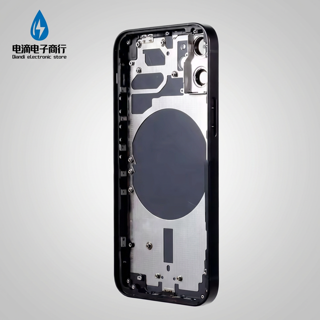 DIY Conversion Housing for iPhone XR to 16 Pro Max Back Cover Chassis with Side Buttons & SIM Tray Kit