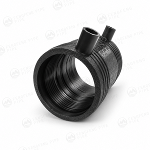 Raccord électrofusion HDPE 75 mm SDR11 pour tuyaux en plastique, idéal pour l'alimentation en eau, l'irrigation et les systèmes de canalisations industriels - Product Image 3