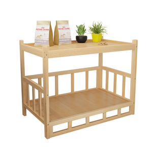 Individuelle <span class=keywords><strong>Indoor</strong></span>-Haustierprodukte Haustierhaus Plus Katze Hundereimes Haustiermöbel langlebig umweltfreundlich groß hölzern Luxus 7-15 Tage - Product Image 2