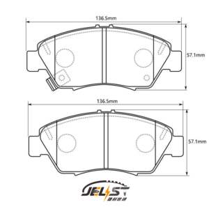D621-7497 <span class=keywords><strong>ANTECH</strong></span> Nouvelles plaquettes de frein pour modèles antérieurs à 1993 - 1995/2005 et Acura RSX 2002-2006 GDB3478 Semi-métalliques - Product Image 5