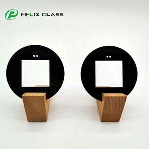 จอแสดงผลอิเล็กทรอนิกส์แบบกระจกนิรภัยสีสันสดใส พิมพ์ซิลค์สกรีน สำหรับทีวี LCD แบบกำหนดเอง ของ FELIX Industrial Solid - Product Image 2