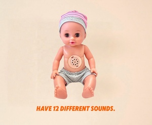 Hot Bán Sang Trọng Tự Làm Phong Cách Nhựa Nursery Chơi Set Phim Hoạt Hình Đồ Chơi Xe Đẩy Cho Tái Sinh Bé Búp Bê Và Trẻ Em 'Nói Đồ Chơi - Product Image 4